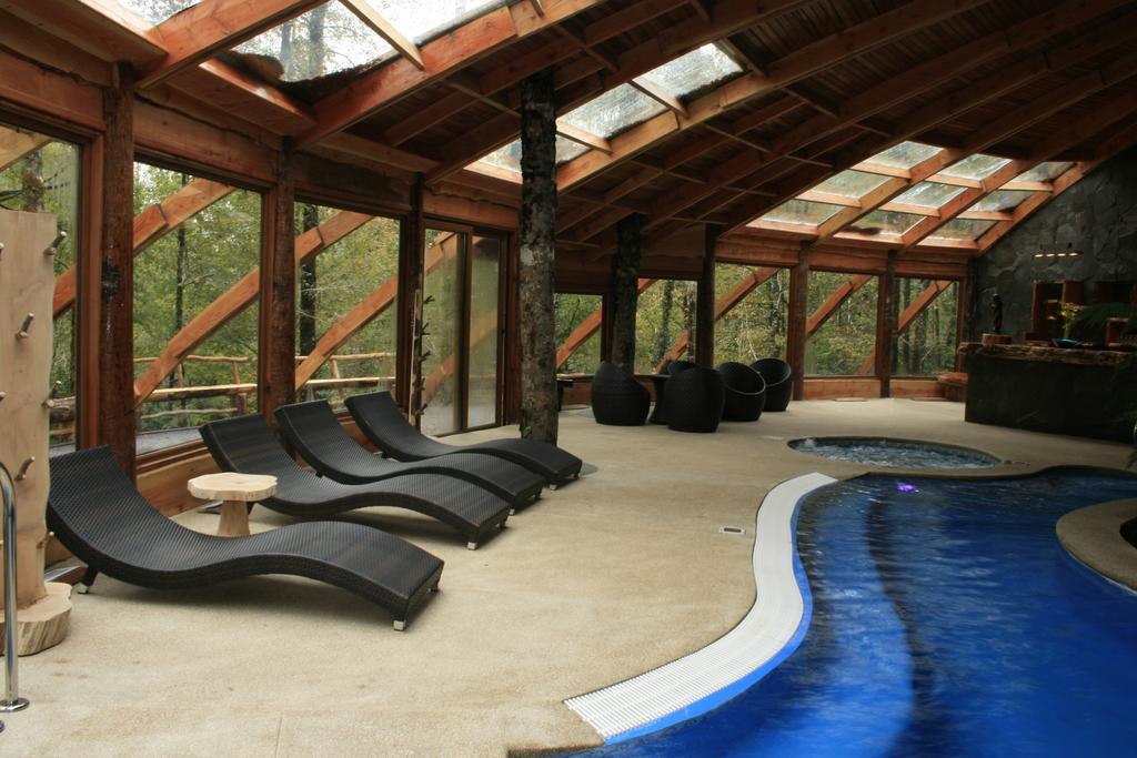 Huilo Huilo Nothofagus Hotel & Spa Puerto Fuy Exterior photo