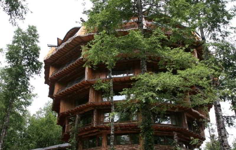 Huilo Huilo Nothofagus Hotel & Spa Puerto Fuy Exterior photo